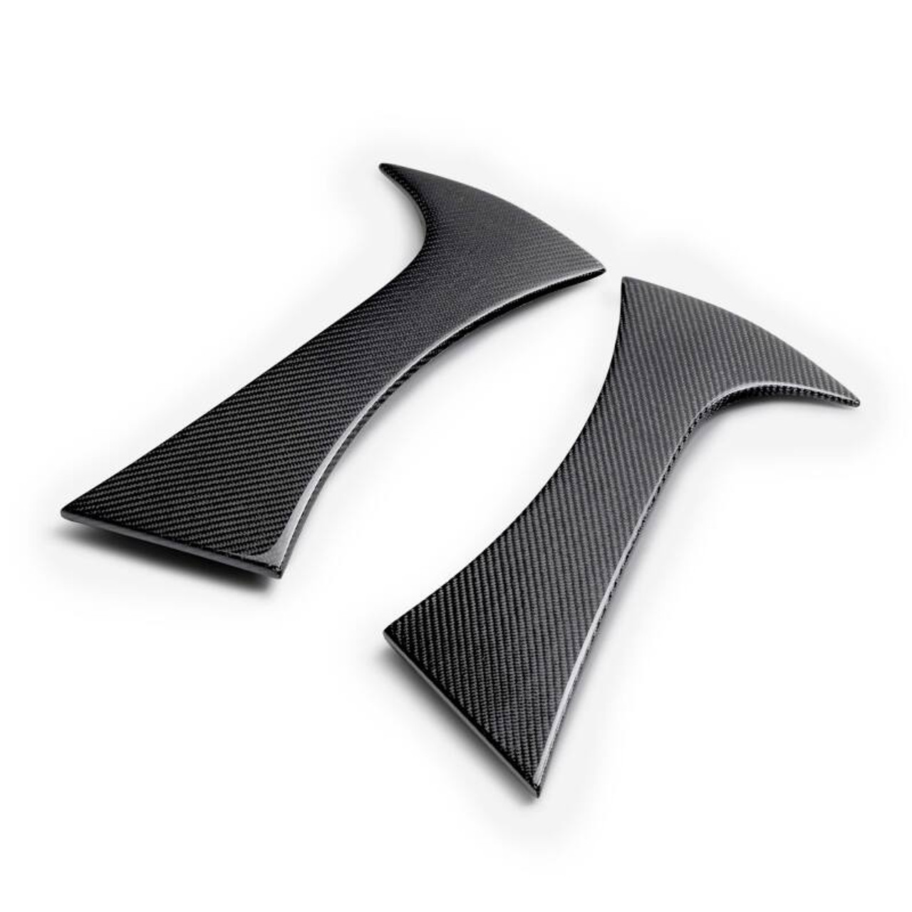 Seibon 22-24 Toyota GR86 / Subaru BRZ 2-Door Coupe Carbon Fiber Fender Trim - Gloss Finish - FFT22TY86