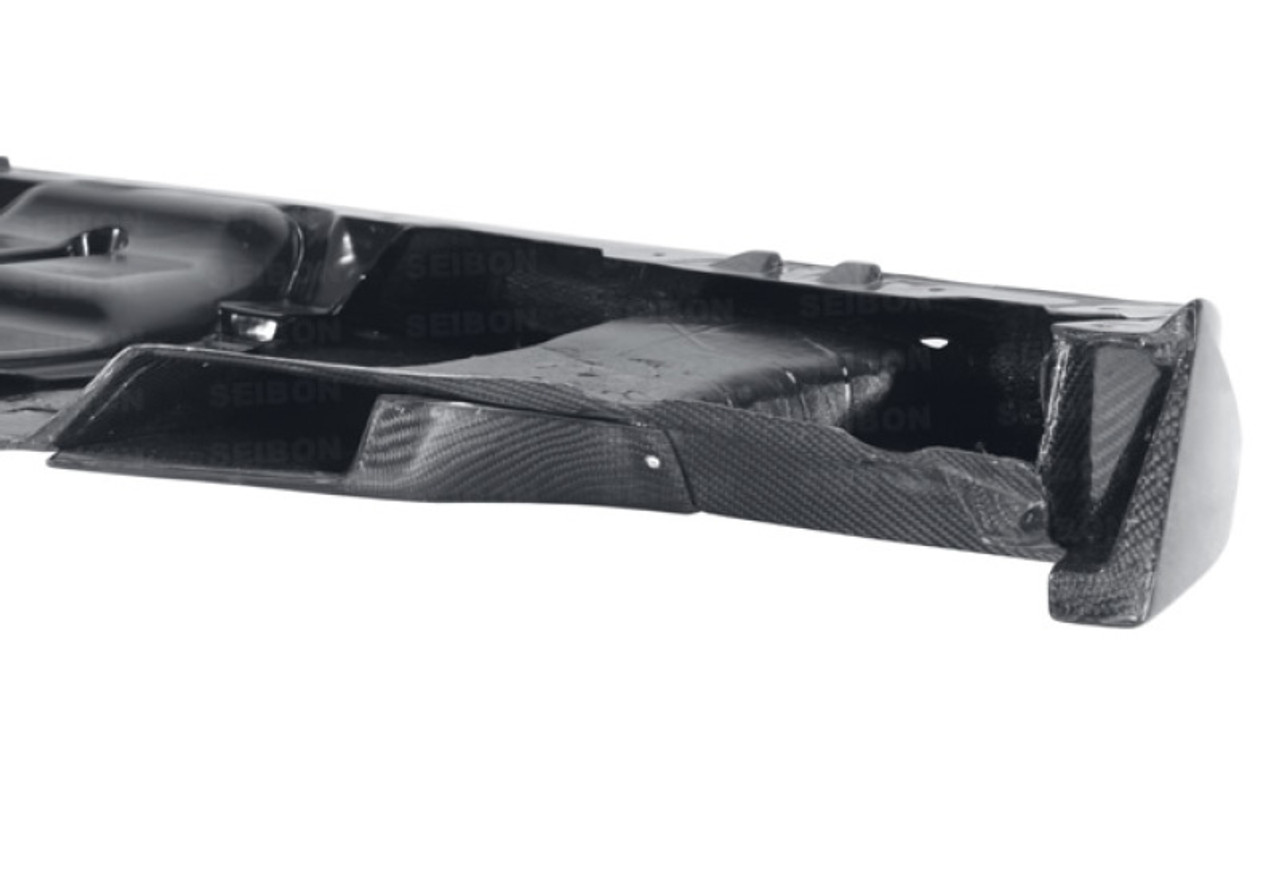 Seibon 12-13 Nissan GTR R35 VS-Style Carbon FIber Front Lip - FL1213NSGTR-VS