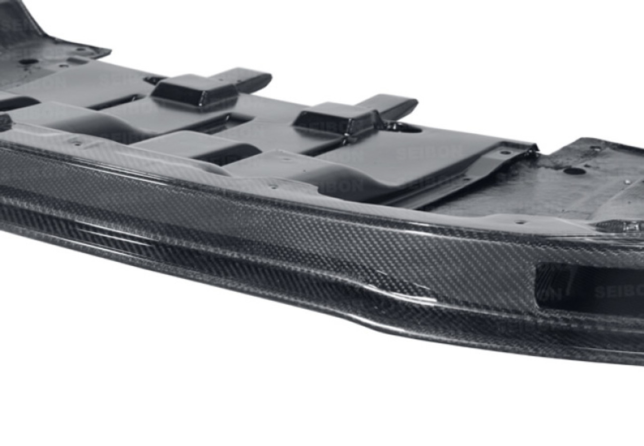 Seibon 12-13 Nissan GTR R35 VS-Style Carbon FIber Front Lip - FL1213NSGTR-VS