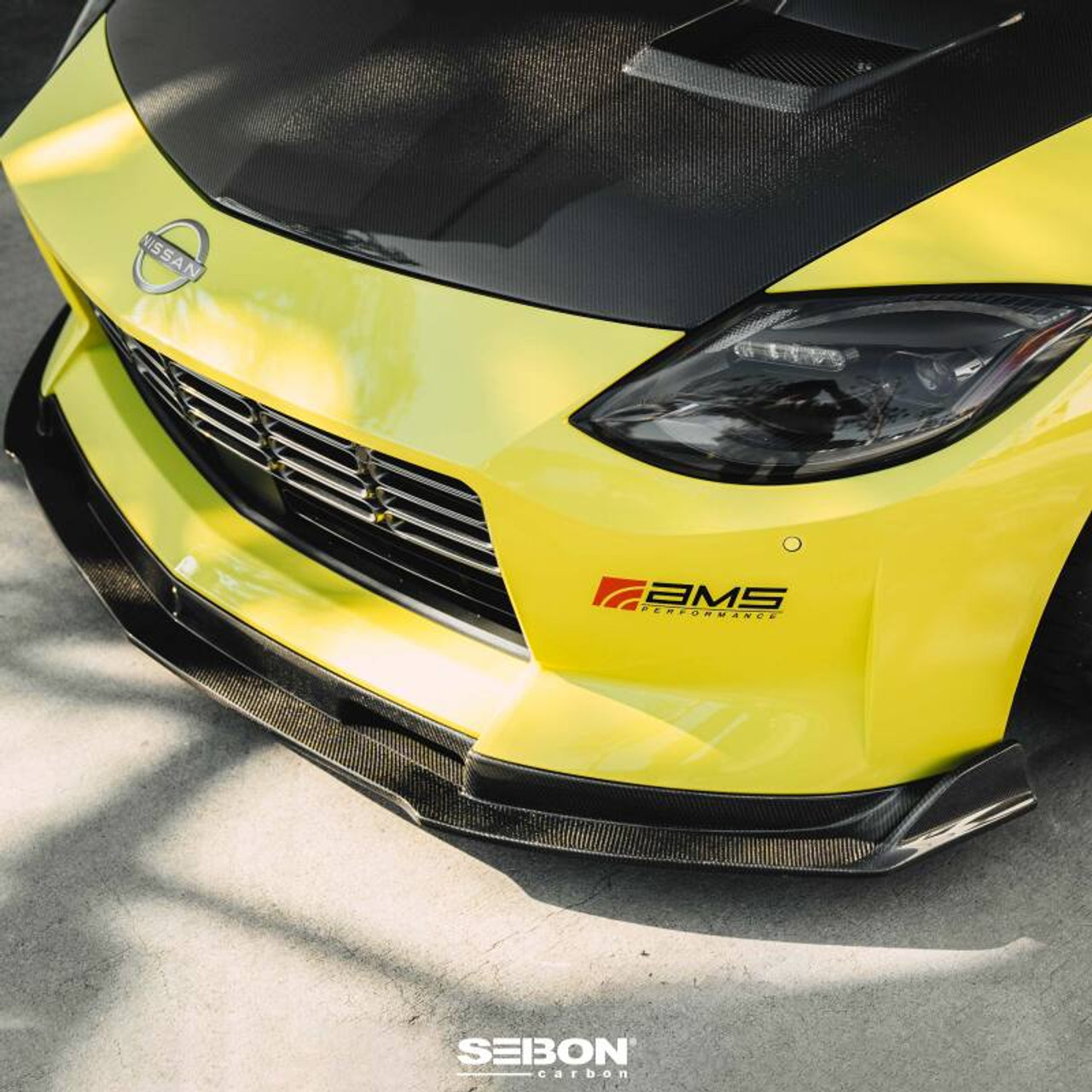 Seibon 2023+ Nissan Z MB-Style Carbon Fiber Front Lip - FL22NSZ-MB