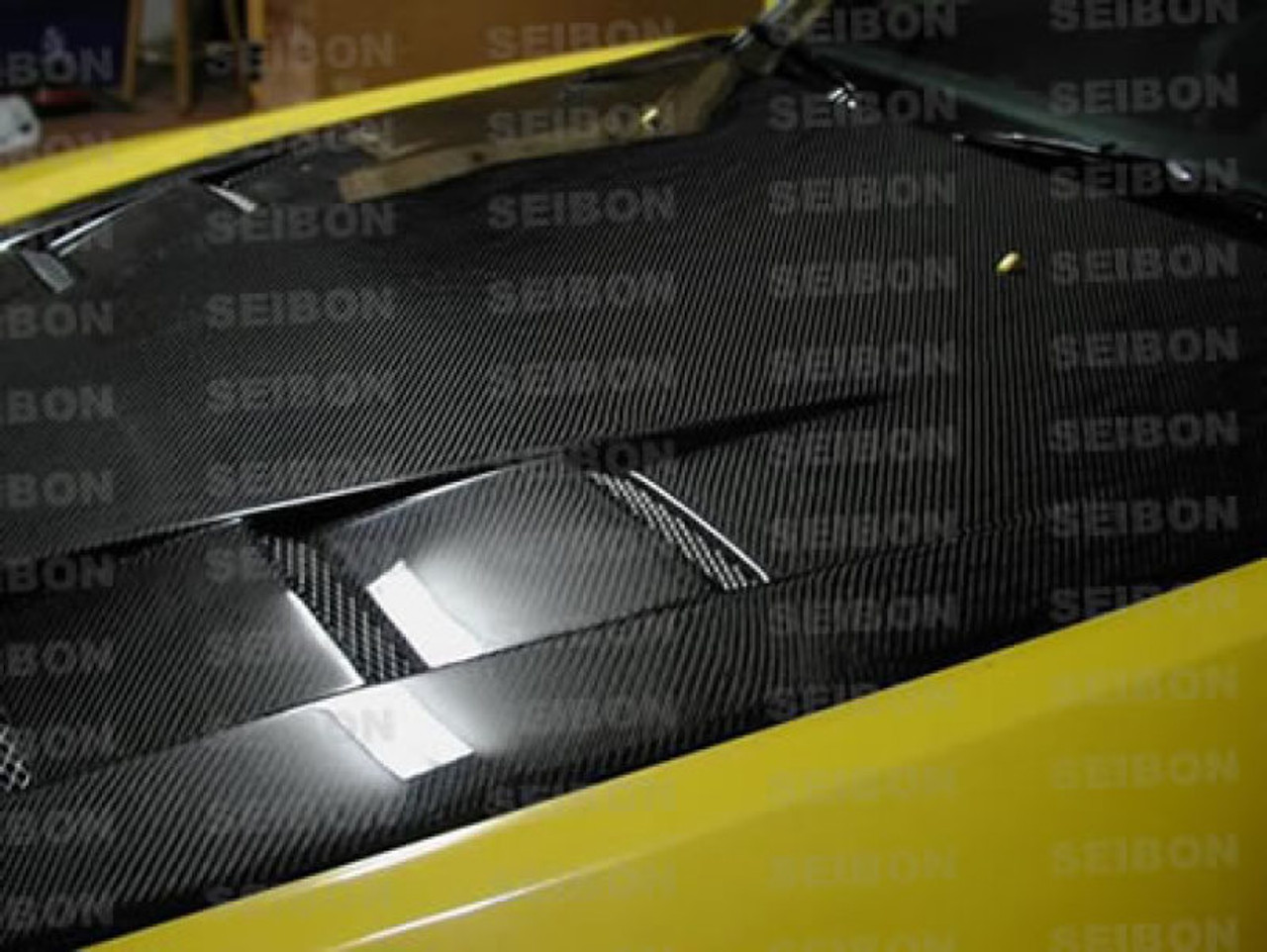 Seibon 00-09 Honda S2000 TS Carbon Fiber Hood - HD0005HDS2K-TS