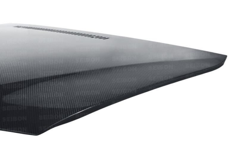 Seibon 02-05 BMW 3 Series 4dr E46 (Manuf Date 7/02-7/06 Models Only) OEM-Style Carbon Fiber Hood - HD0205BMWE464D-OE