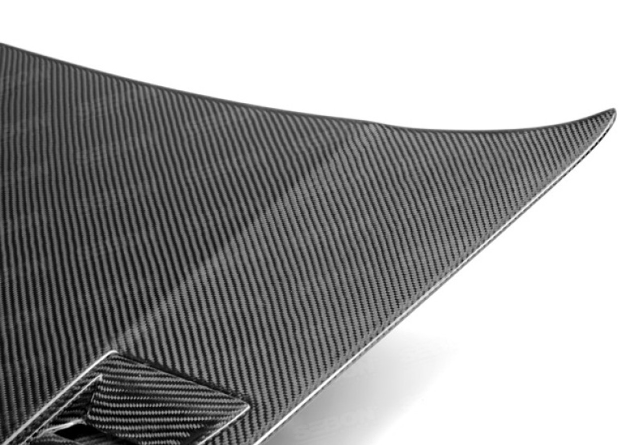 Seibon 06-10 Honda Civic 4 Door JDM / Acura CSX (FD1/2/3/5) MG II Carbon Fiber Hood - HD0607HDCV4DJ-MGII