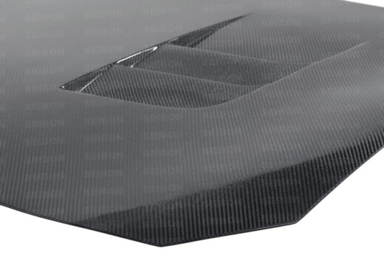 Seibon 12-13 BRZ/FRS TS Style Carbon Fiber Hood - HD1213SCNFRS-TS