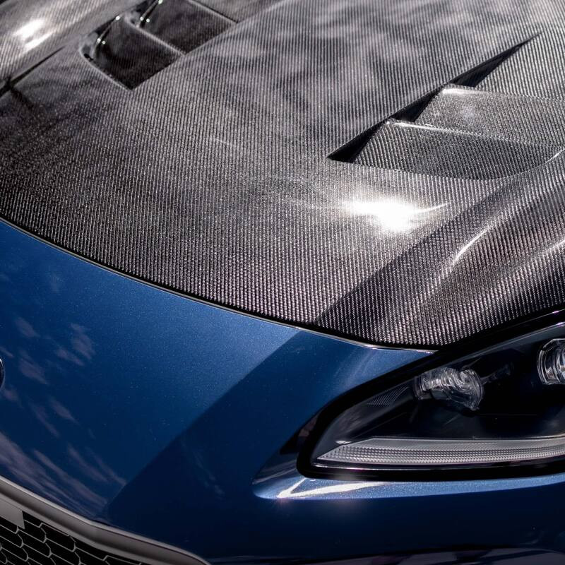 Seibon 2022 Toyota GR86/Subaru BRZ TS-Style Carbon Fiber Hood - HD22TY86-TS