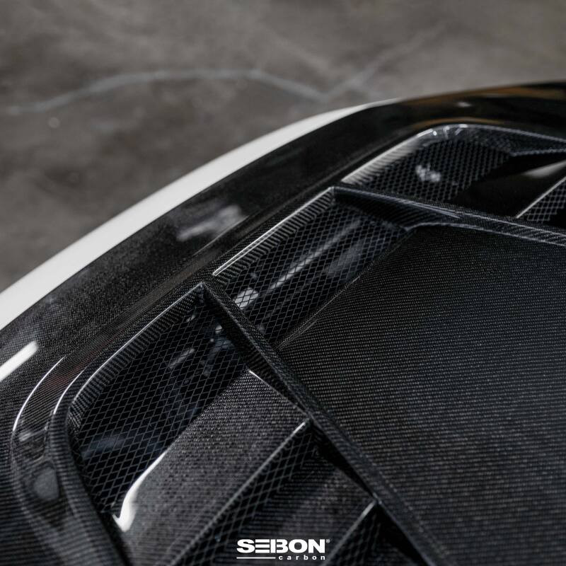 Seibon 2023 Honda Civic Type R TV-Styler Double Side Carbon Fiber Hood - HD23HDCVR-TV-DS