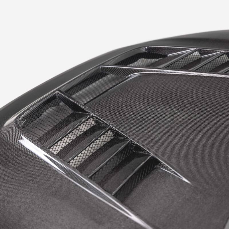 Seibon 2023 Honda Civic Type R TV-Styler Double Side Carbon Fiber Hood - HD23HDCVR-TV-DS