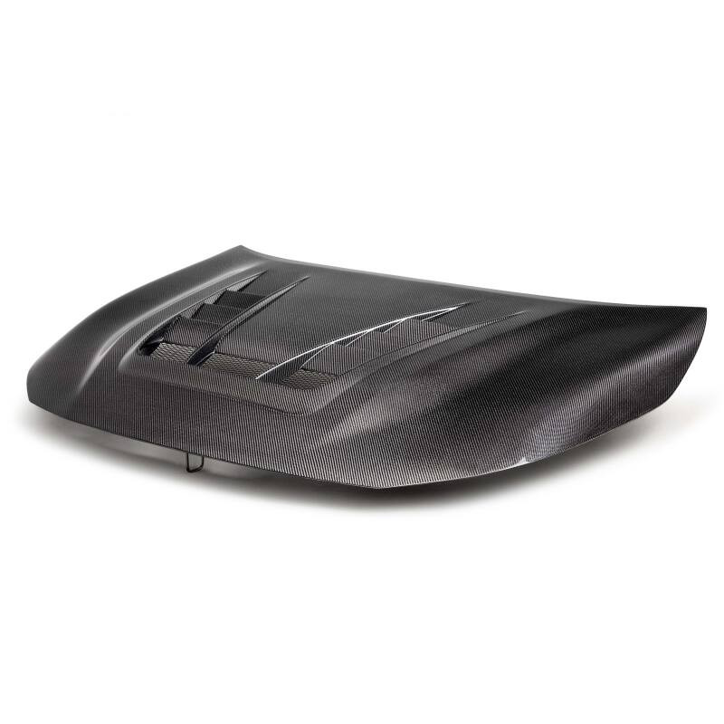 Seibon 23-25 Toyota Corolla GR TV-Style Double-Sided Carbon Fiber Hood - HD23TYGRCOR-TV-DS