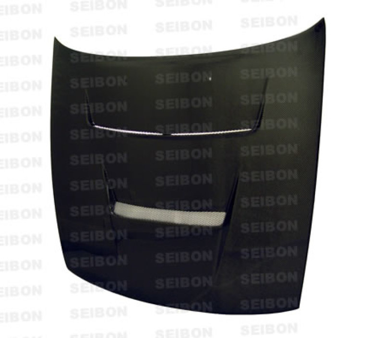 Seibon 89-94 Nissan S13/Silvia (S13) DV Style Carbon Fiber Hood - HD8994NSS13-DV
