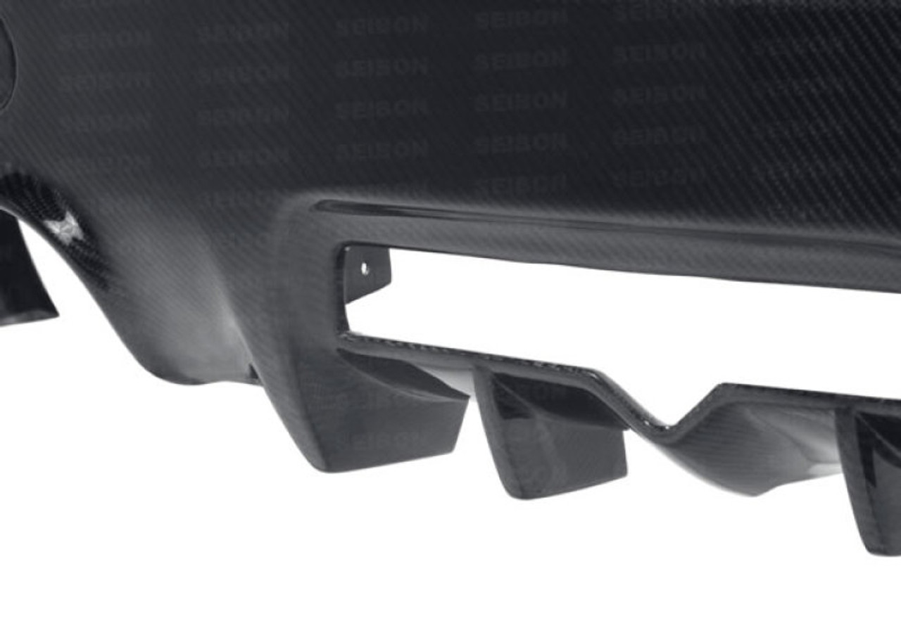Seibon 12-13 BRZ/FRS TB Style Carbon FIber Rear Lip - RL1213SCNFRS-TB