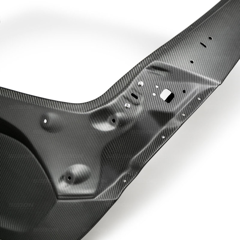 Seibon 2017+ Honda Civic Type R Hatchback OEM Dry Carbon Fiber Trunk Lid - TL17HDCVRHB-DRY