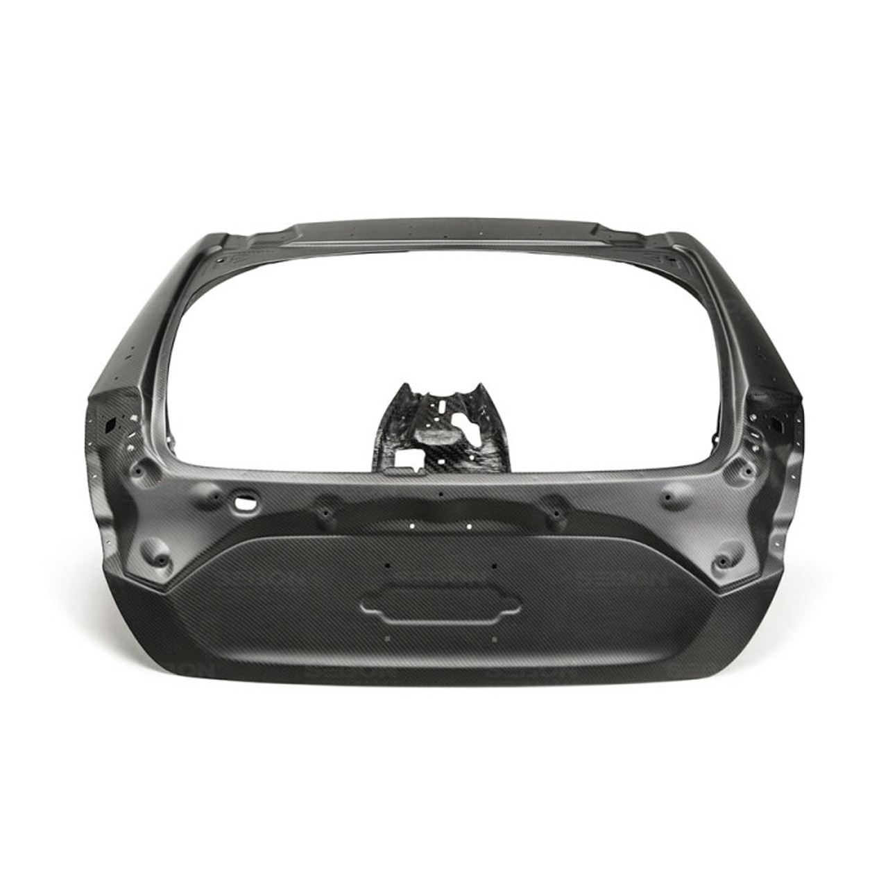 Seibon 2017+ Honda Civic Type R Hatchback OEM Dry Carbon Fiber Trunk Lid - TL17HDCVRHB-DRY