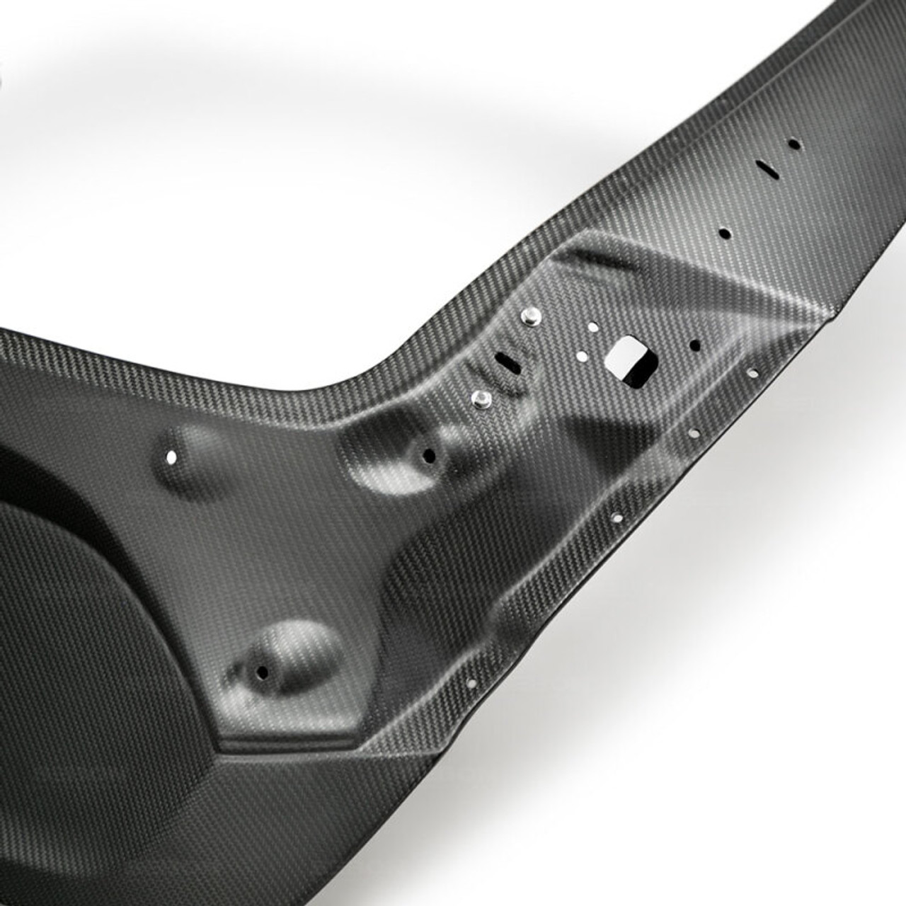 Seibon 2017+ Honda Civic Type R Hatchback OEM Dry Carbon Fiber Trunk Lid - TL17HDCVRHB-DRY