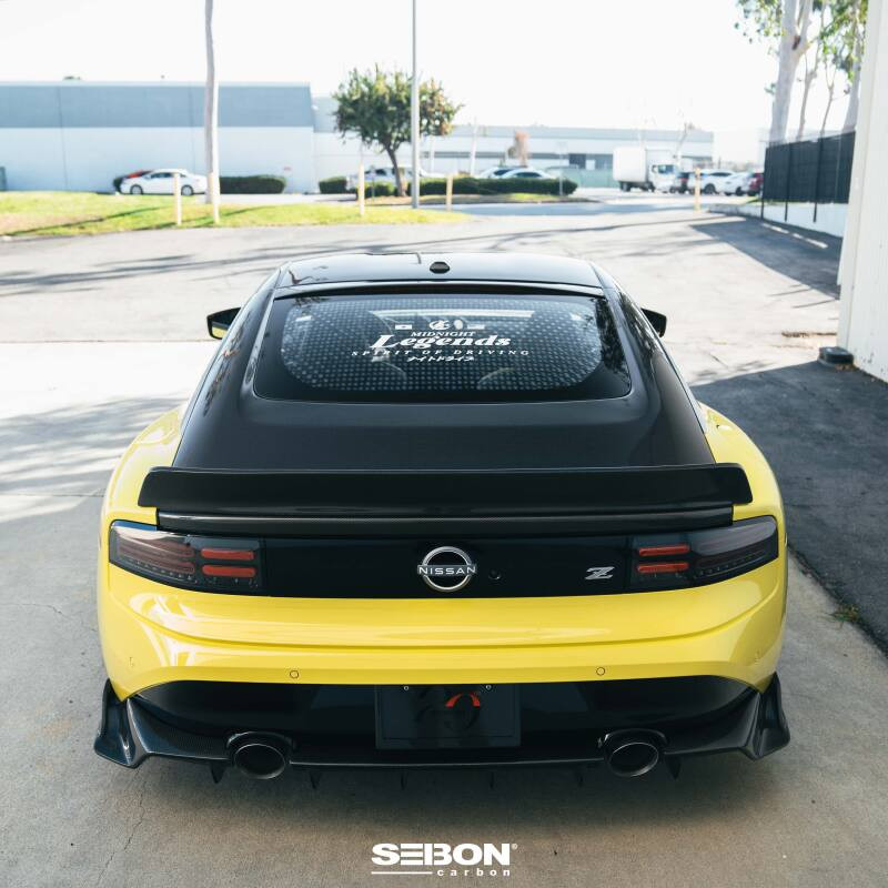 Seibon OEM-Style Carbon Fiber Trunk Lid for 2023 Nissan Z - TL22NSZ