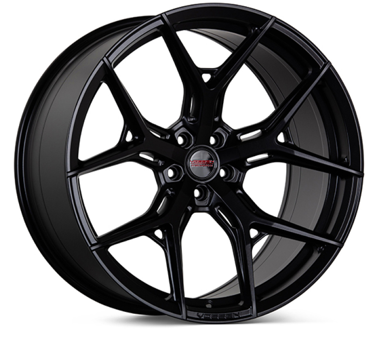 Vossen HF5 - 22X10.5 - 5X112 - ET8 - Super Deep - 66.5 - SB - Satin Black - HF5-2M001 Photo - Primary