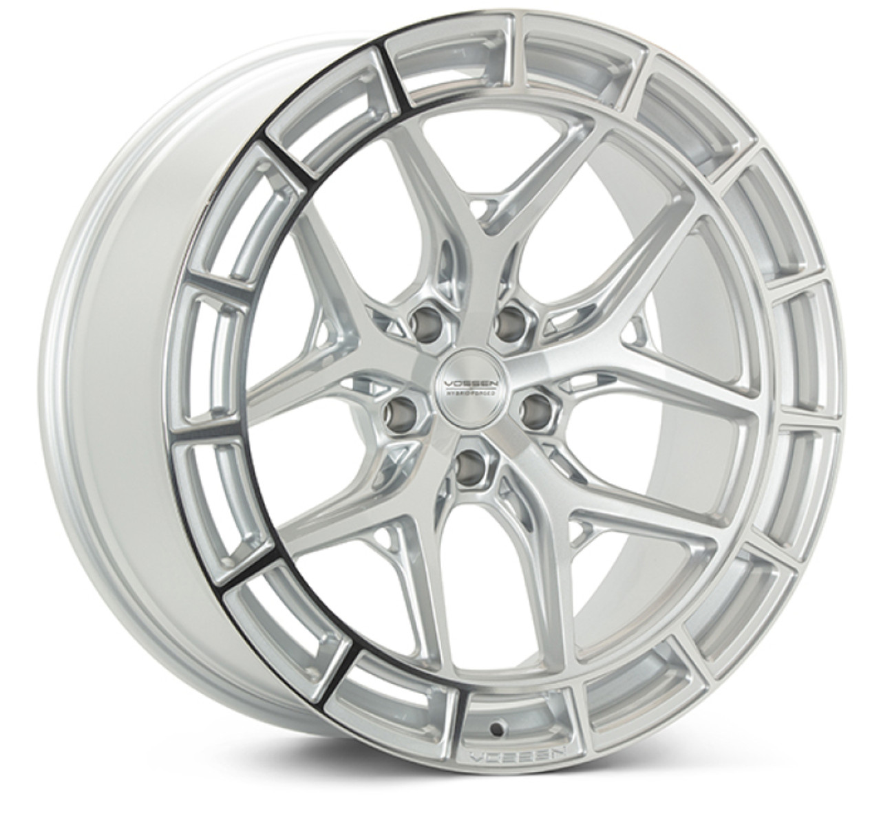 Vossen HFX-1 20x9 - 5x114.3 - ET32 - Flat - 73.1 - Silver Polished Wheel - HFX1-0N02 Photo - Primary