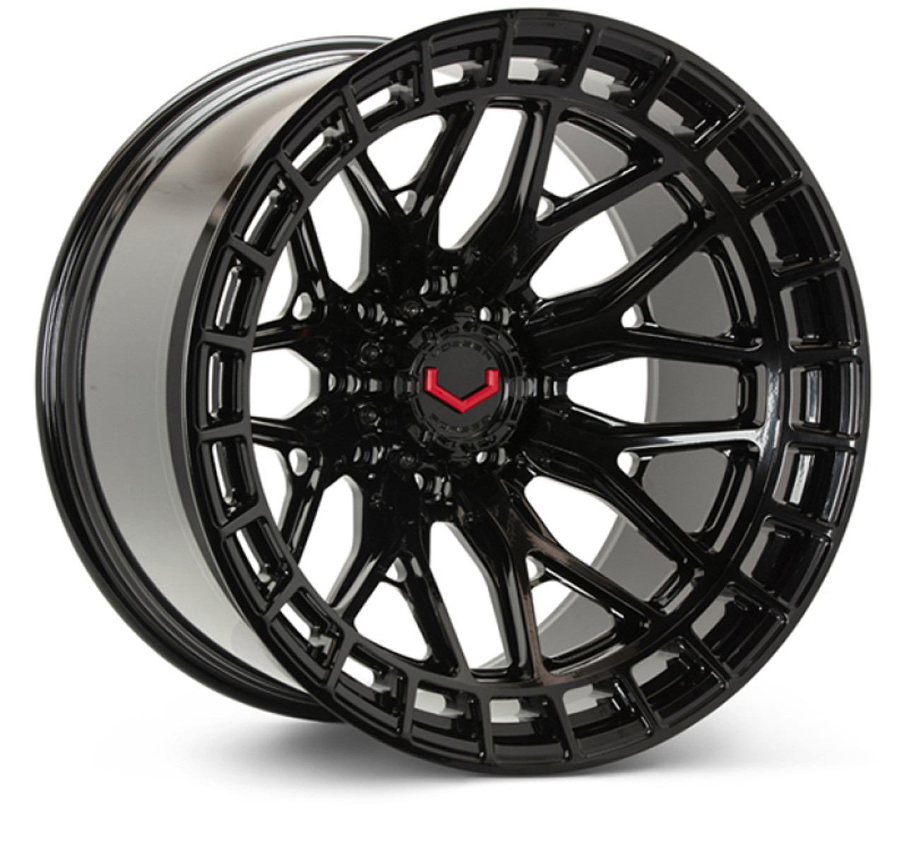 Vossen LCX-02 20x9.5 - 6x135 - ET15 - Deep - 87.1 - Gloss Black Wheel - LCX-02-0F04 Photo - Primary