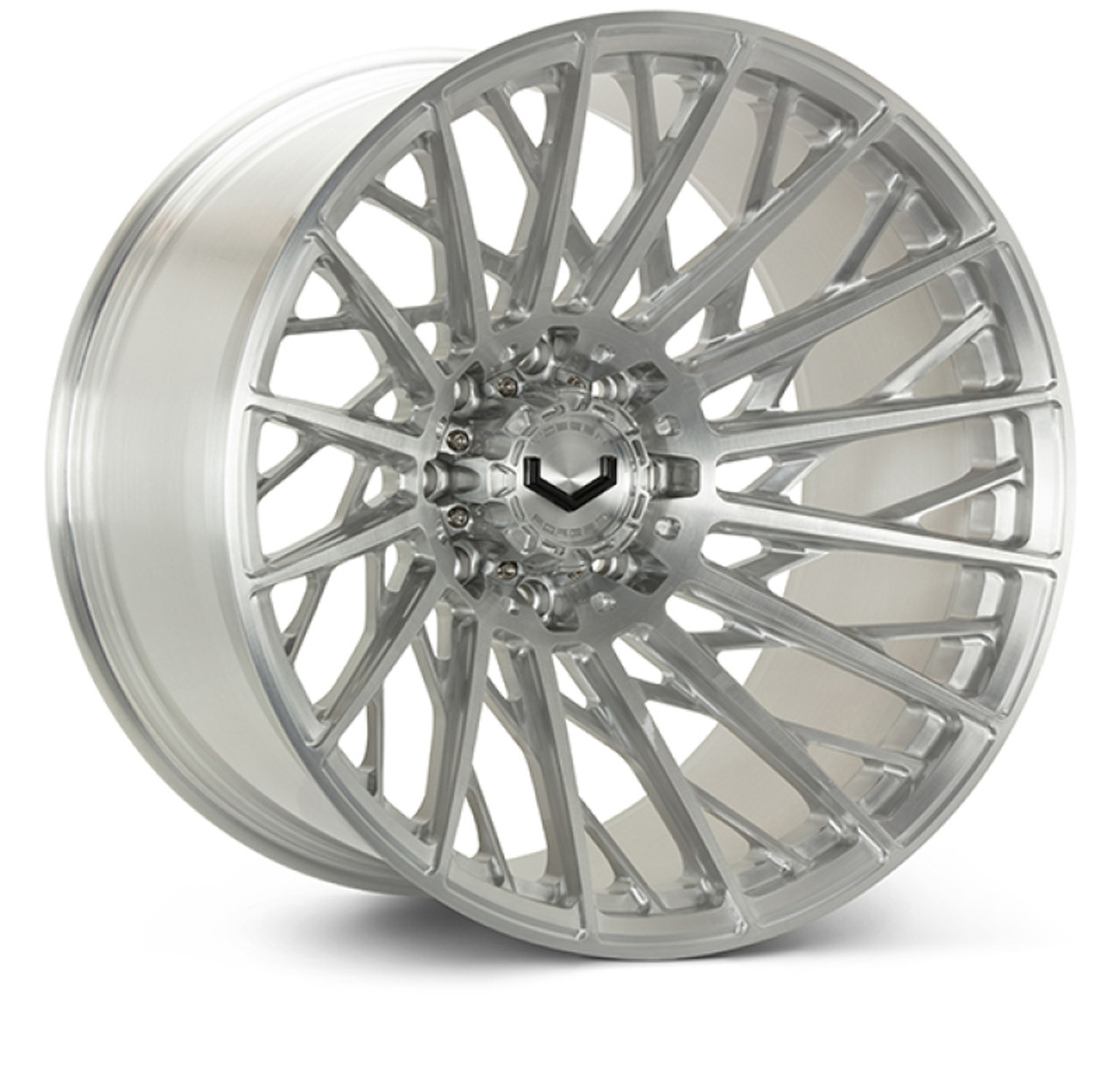 Vossen VFX-02T 22x12 - 6x139.7 - ET44 - Ultra Deep - 78.1 - Brushed Gloss Clear Wheel - VFX-02T-2G31 Photo - Primary