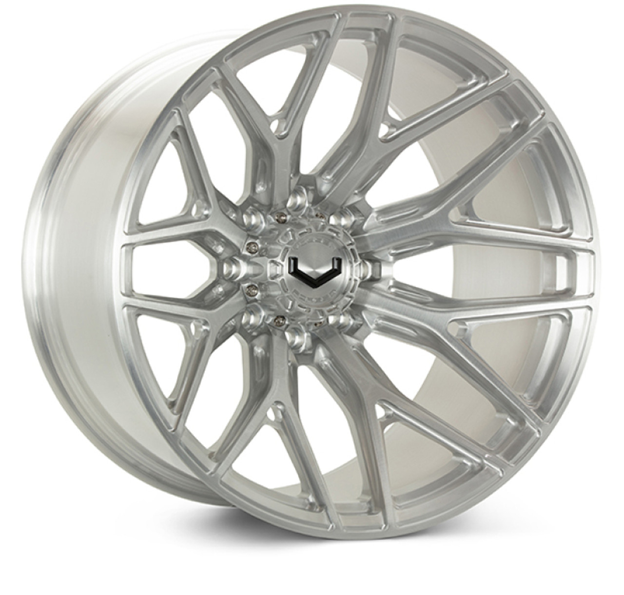 Vossen VFX-03 24x12 - 8x170 - ET44 - Ultra Deep - 125.1 - Brushed Gloss Clear Wheel - VFX-03-4Y45 Photo - Primary