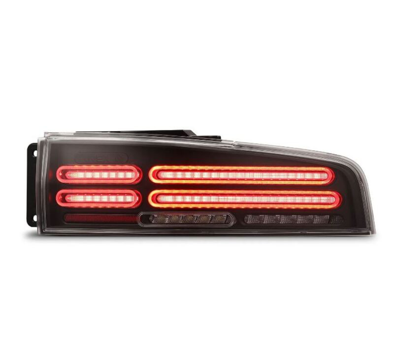 AlphaRex 23-25 Nissan Z Nova-Series Quad-Loop Style Prismatic LED Tail Lights - Black - 691012 User 2