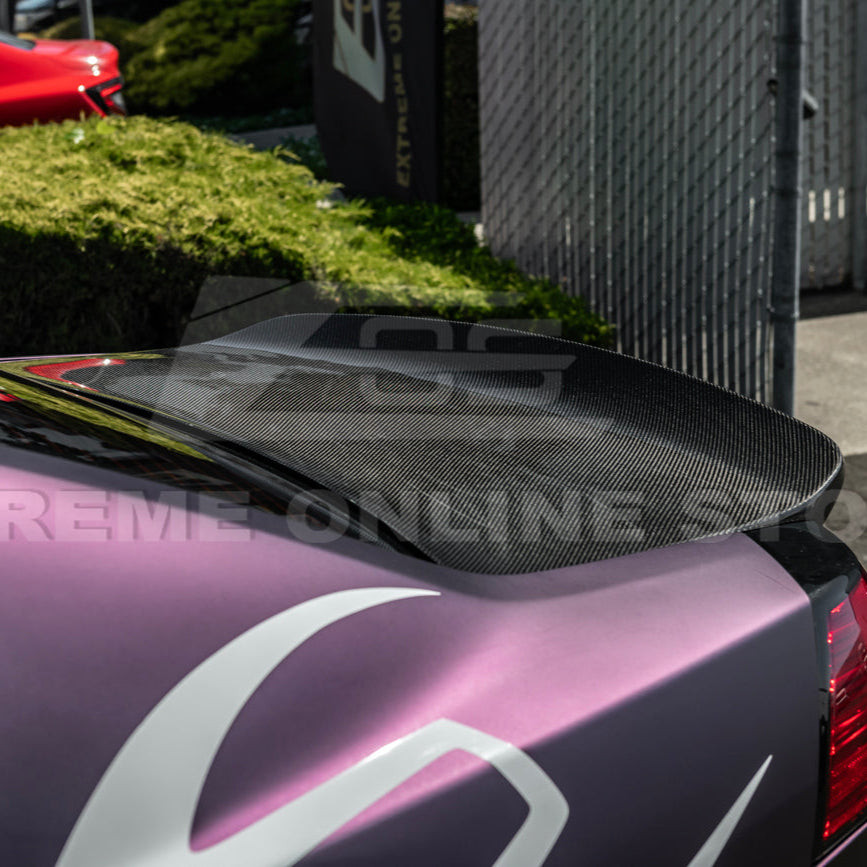 EOS Carbon Fiber Trunk w. Integrated Spoiler - 08-09 Pontiac G8 (TRUNK-1220-BKCF)