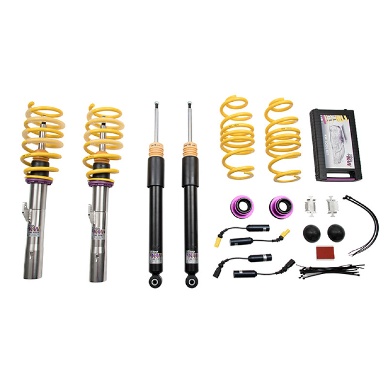 KW Coilover Kit V1 Audi S3 (8V) Quattro 2.0T with Magnetic ride - 1021000T
