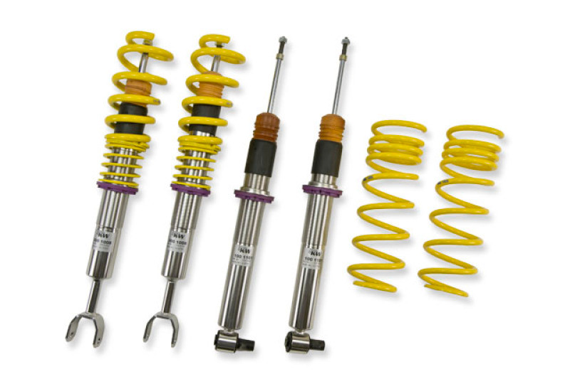KW Coilover Kit V1 Audi A4 (8D/B5) Sedan + Avant; FWD; all enginesVIN# from 8D*X200000 and up - 10210038