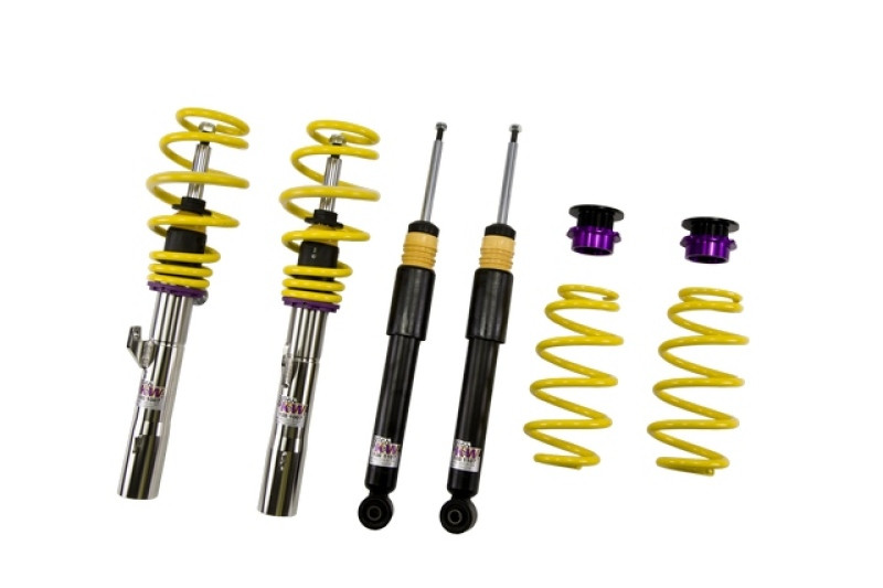 KW Coilover Kit V1 Audi TT (8J) Roadster Quattro (6 cyl.) w/o magnetic ride - 10210039