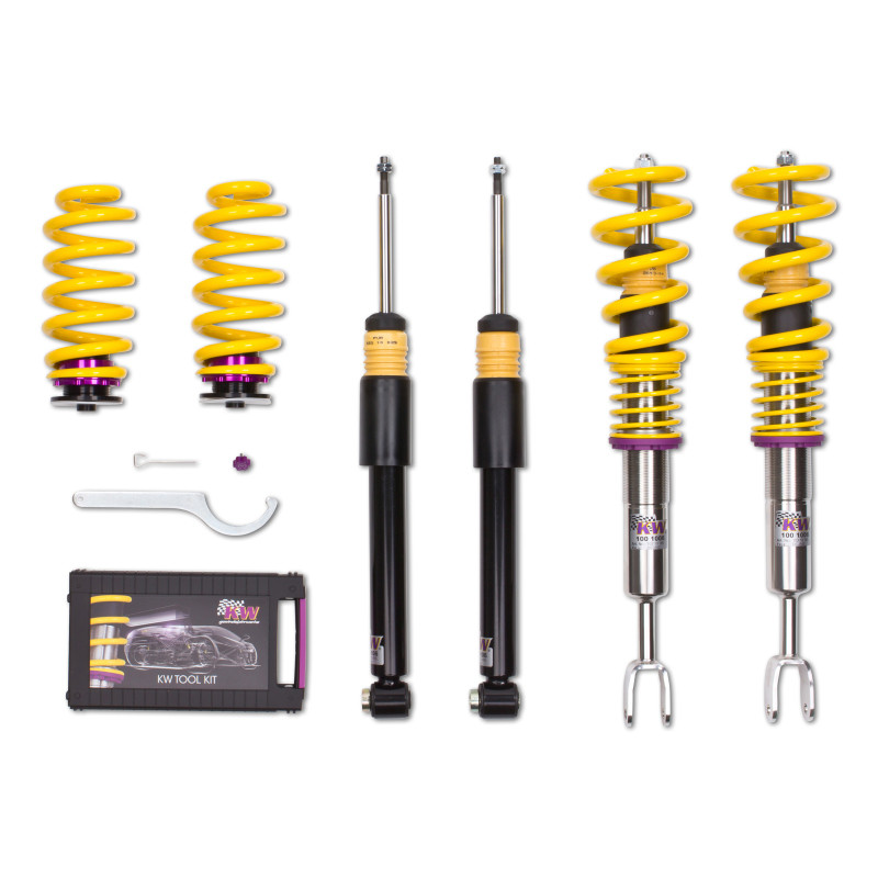 KW Coilover Kit V1 Audi S4 (8E/8H QB6) Wagon/Convertible - 10210065