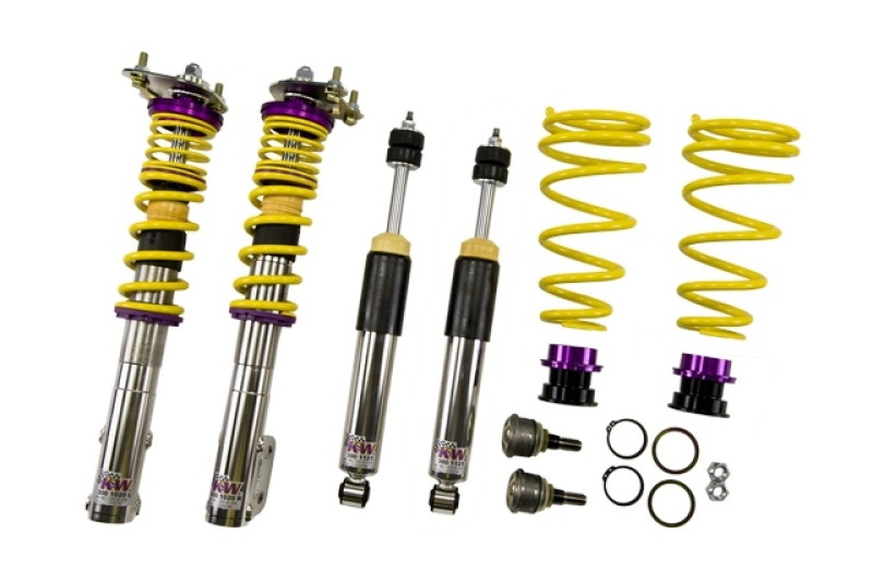 KW Coilover Kit V1 Ford Mustang incl. GT and Cobra; front and rear coilovers - 10230032