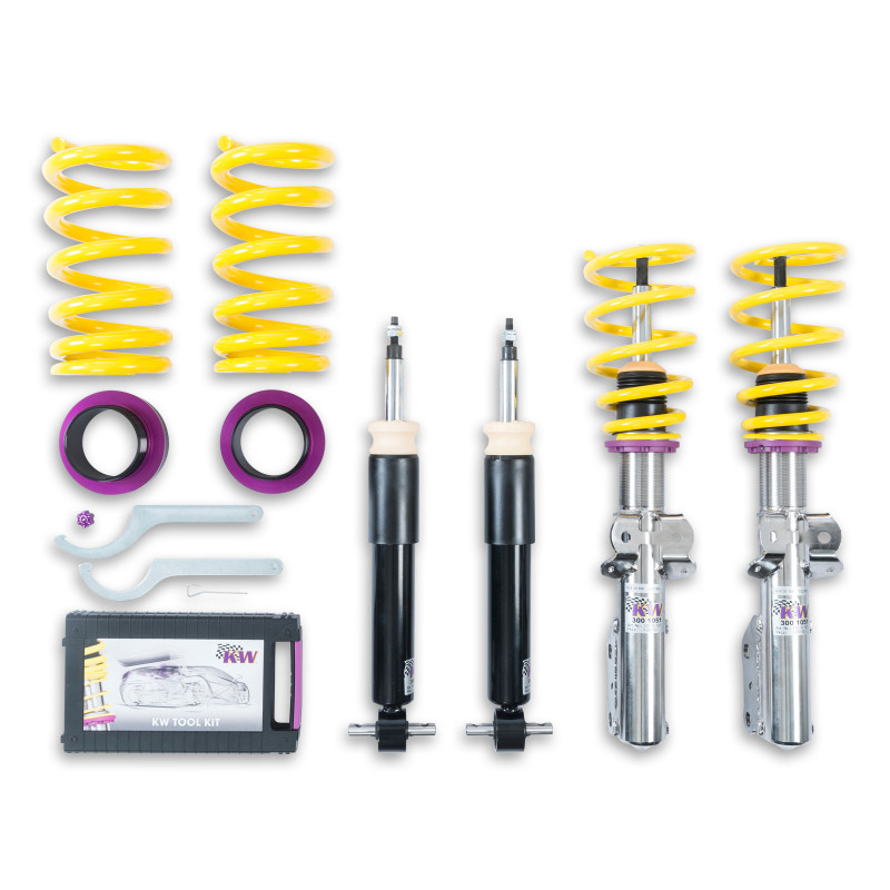 KW Suspension V1 Coilover Kit w/o MagRide - 15-17 Mustang S550
