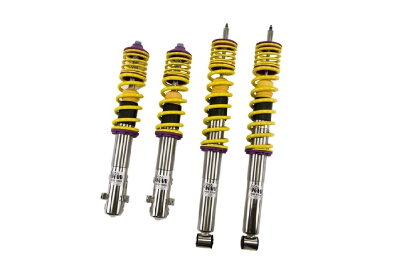 KW Coilover Kit V1 VW Golf III / Jetta III (1HXO); all incl. Cabrio (-02); 2WD; all engines - 10280004