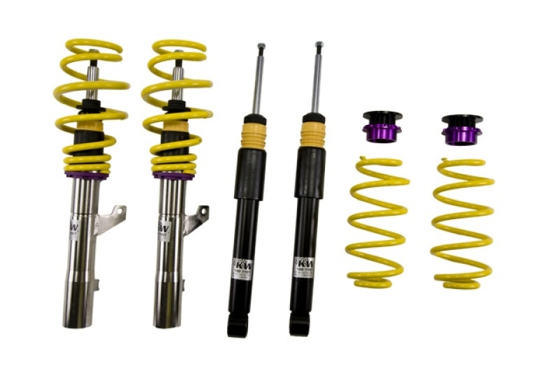 KW Coilover Kit V1 VW Golf VI (2+4-Door TDI only) w/o DCC - 10281032