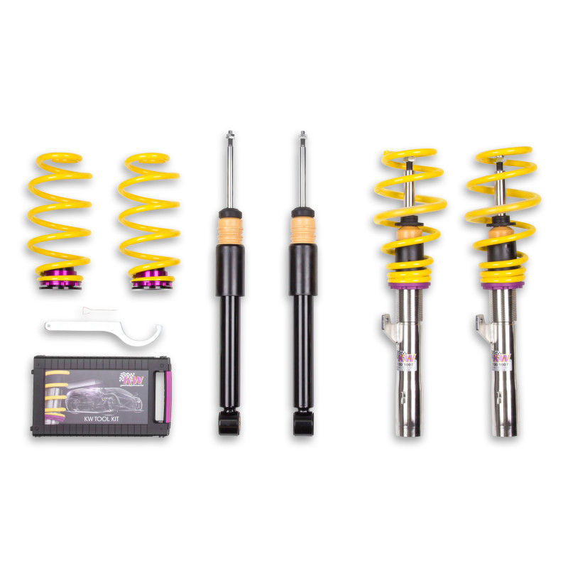 KW Coilover Kit V2 Audi TT (8J) Roadster Quattro (6 cyl.) w/o magnetic ride - 15210039