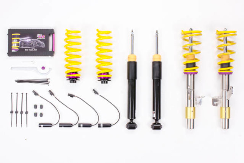 KW Coilover Kit V2 BMW 3 Series F30 6-Cyl w/ EDC Bundle - 1522000G