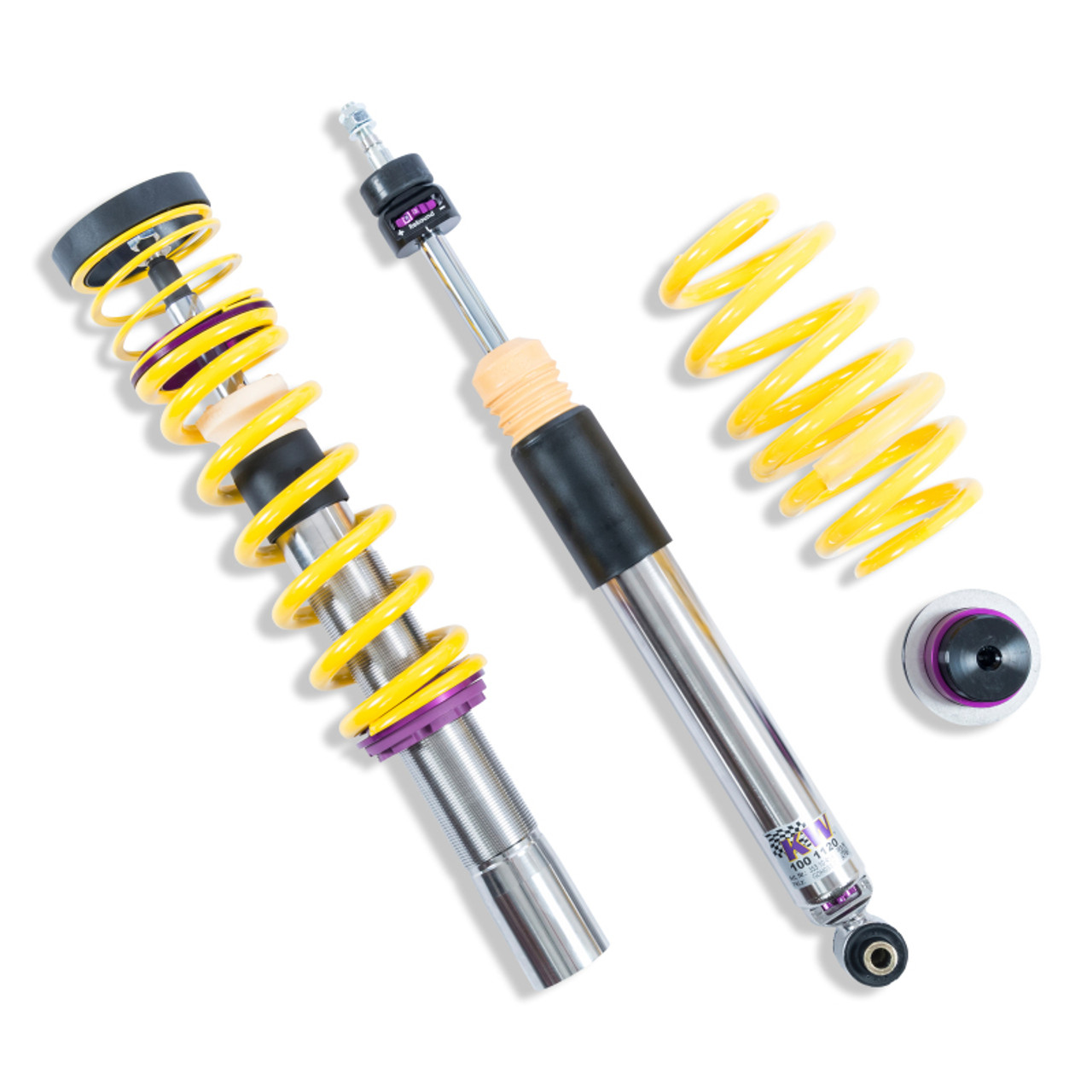 KW Coilover Kit V3 2017+ Audi A4 (B9) Sedan 2wd w/o EDC (50mm) - 352100AV