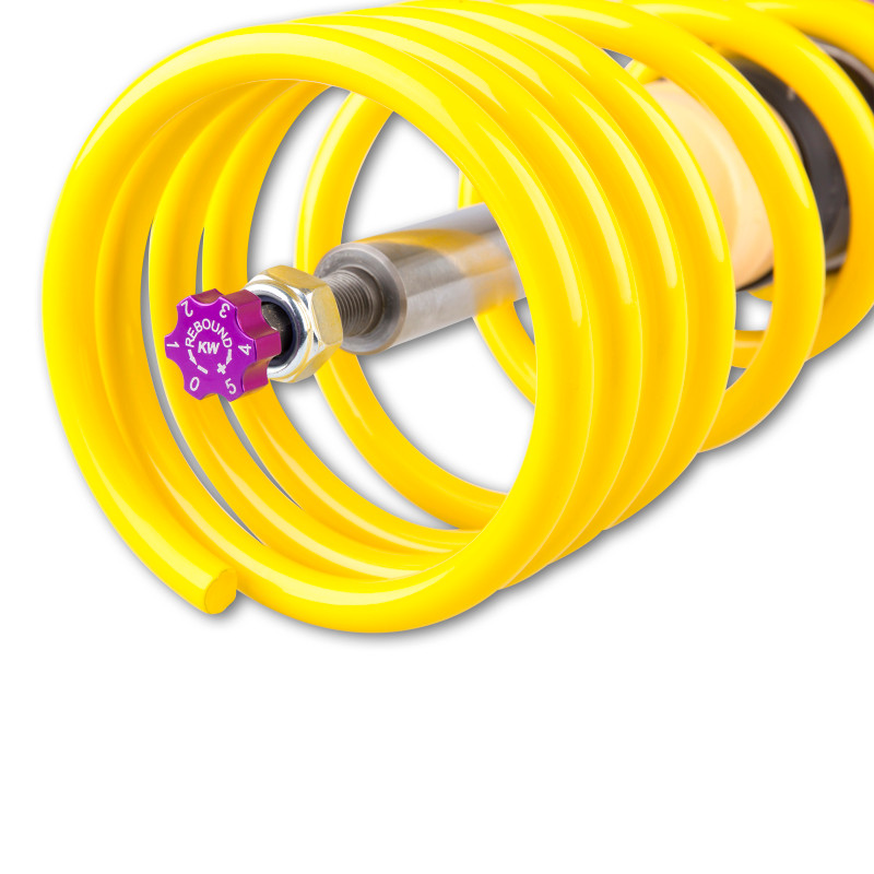 KW Coilover Kit V3 BMW 12+ 3 Series 4cyl F30 equipped w/EDC - 3522000E