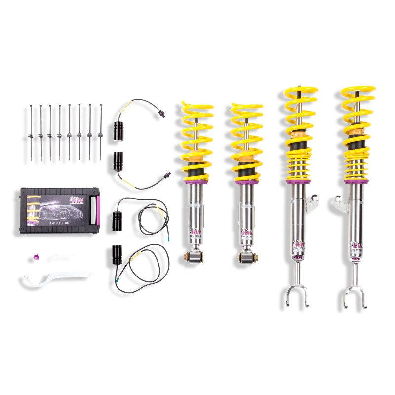 KW V3 Coilover Kit 12 BMW 6 Series (F12/F13) w/ Adaptive Drive except xDrive Coupe/Convertible - 3522000V
