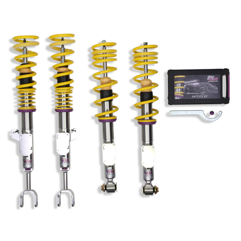 KW Coilover Kit V3 BMW 5series F10 (5L) Sedan 2WD; exc 550i; exc Adaptive Drive - 35220080