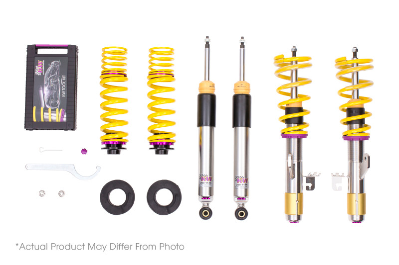 KW 17-21 Mercedes Benz C-Class (W205) Convertible 4MATIC (AWD) Coilover Kit V3 w/ Electronic Dampers - 35225094