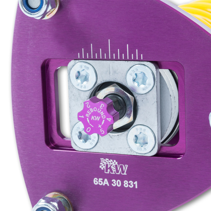 KW Suspension V3 Clubsport Coilover Kit w/o MagRide - 15-17 Mustang S550