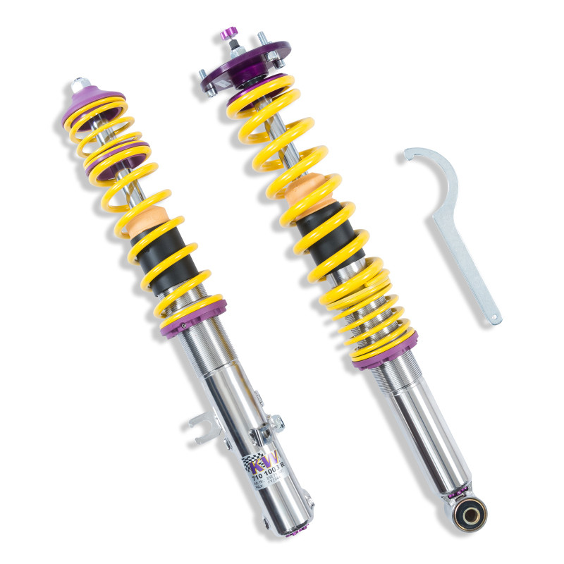 KW Coilover Kit V3 Porsche 911 (964) Carrera 2; incl. Convertible + Targa - 35271018