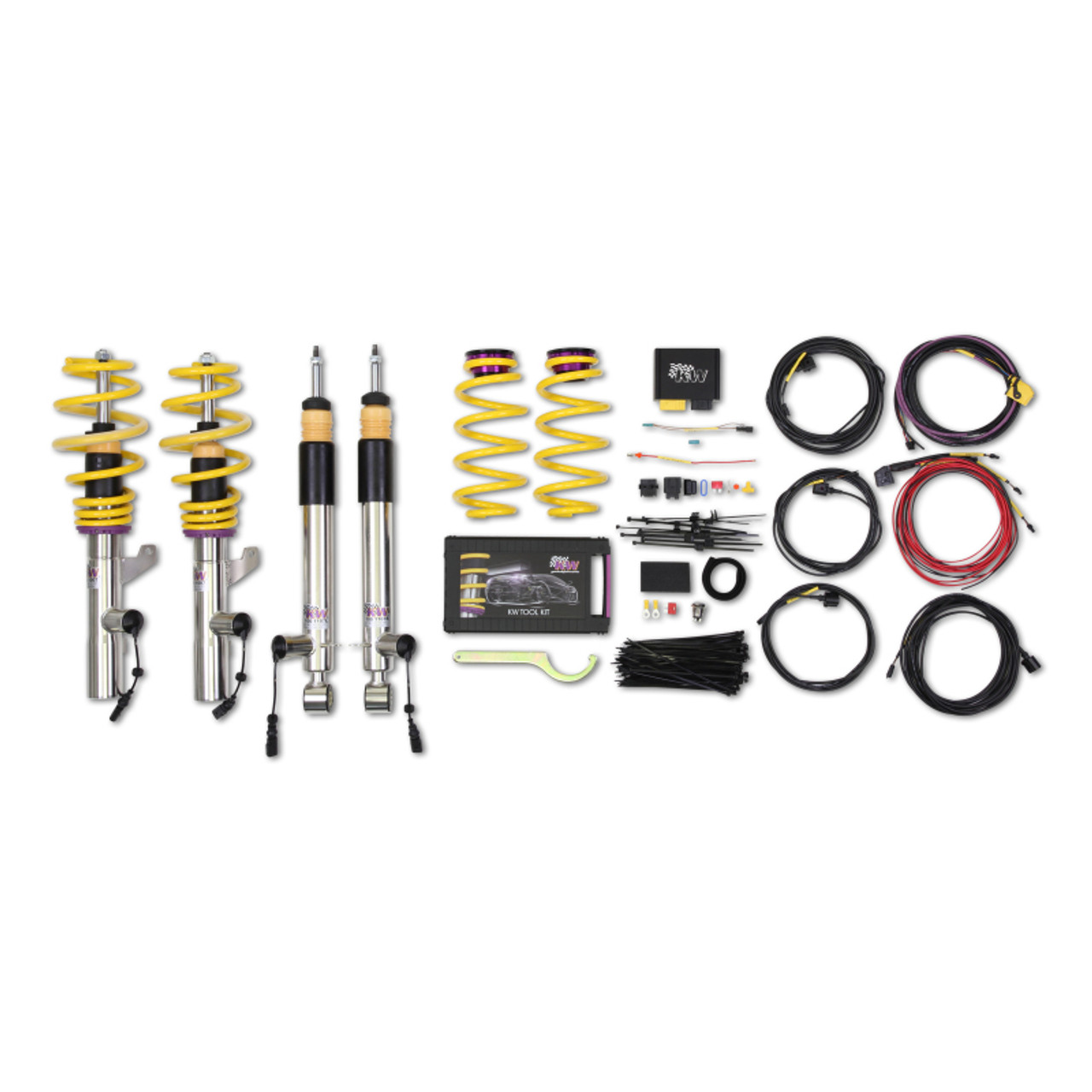 KW Coilover Kit DDC ECU TT (8J) Roadster Quattro (6 cyl.) w/o Magnetic Ride - 39010012