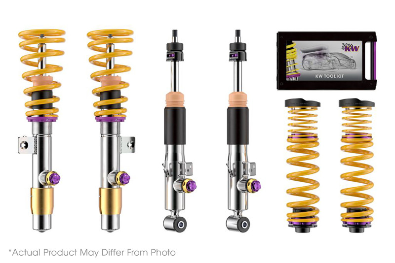 KW Coilover Kit V4 2013+ BMW M5/F10 (5L) Sedan w/o Electronic Suspension - 3A720097