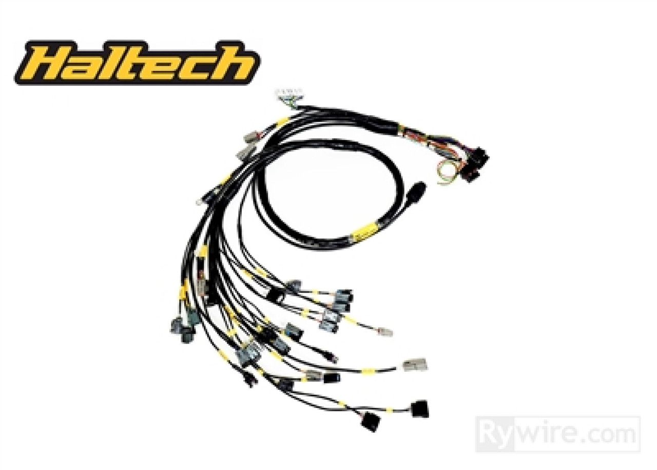 Rywire K-Series Naturally Aspirated w/Haltech ELITE 1500+ Engine Harness (w/4 Inj / No EMAP/Boost) - RY-K2-HALTECH-NA
