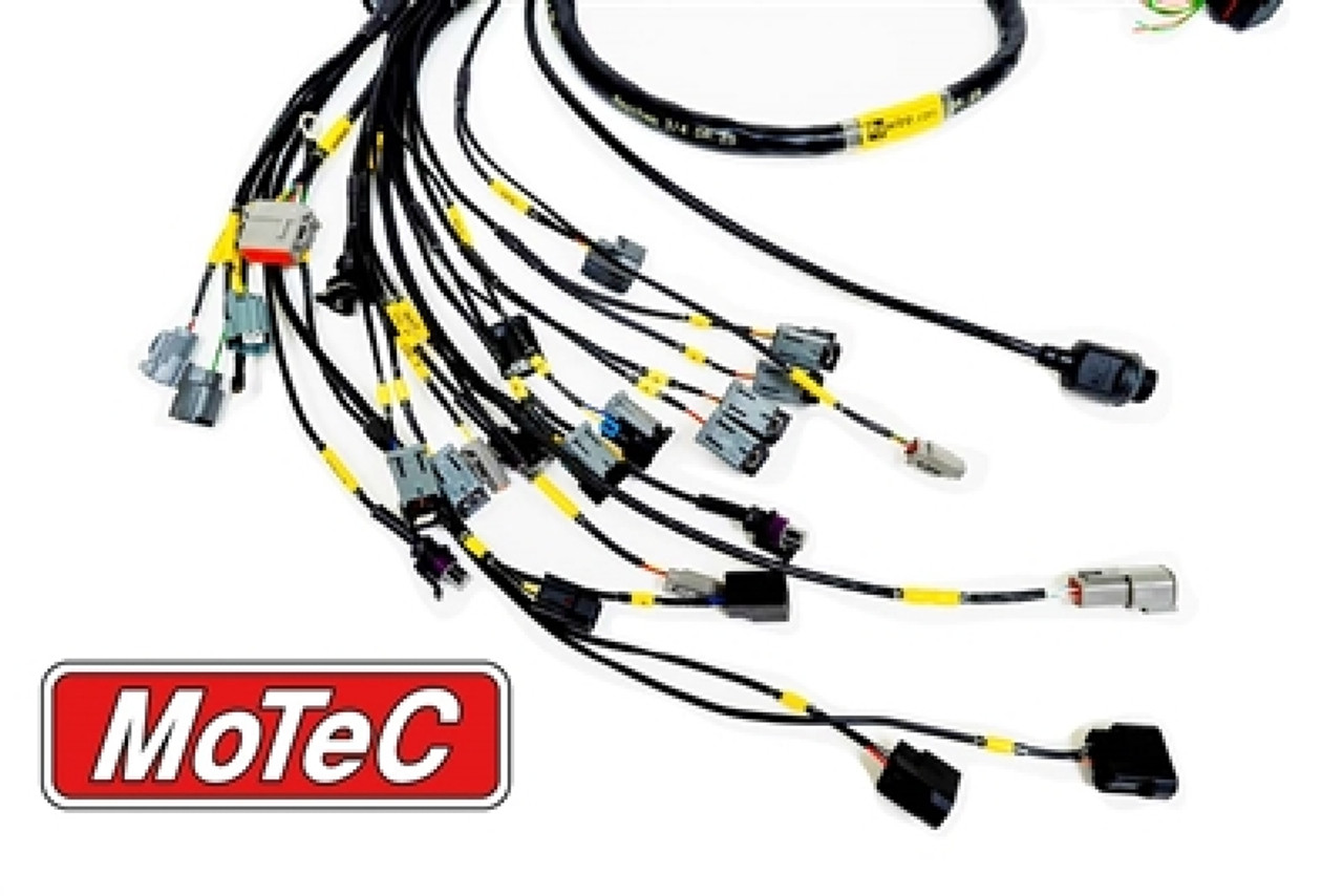 Rywire K-Series Naturally Aspirated w/Motec M130 ECU Engine Harness (w/4 Inj / NO EMAP/Boost) - RY-K2-MOTEC-NA