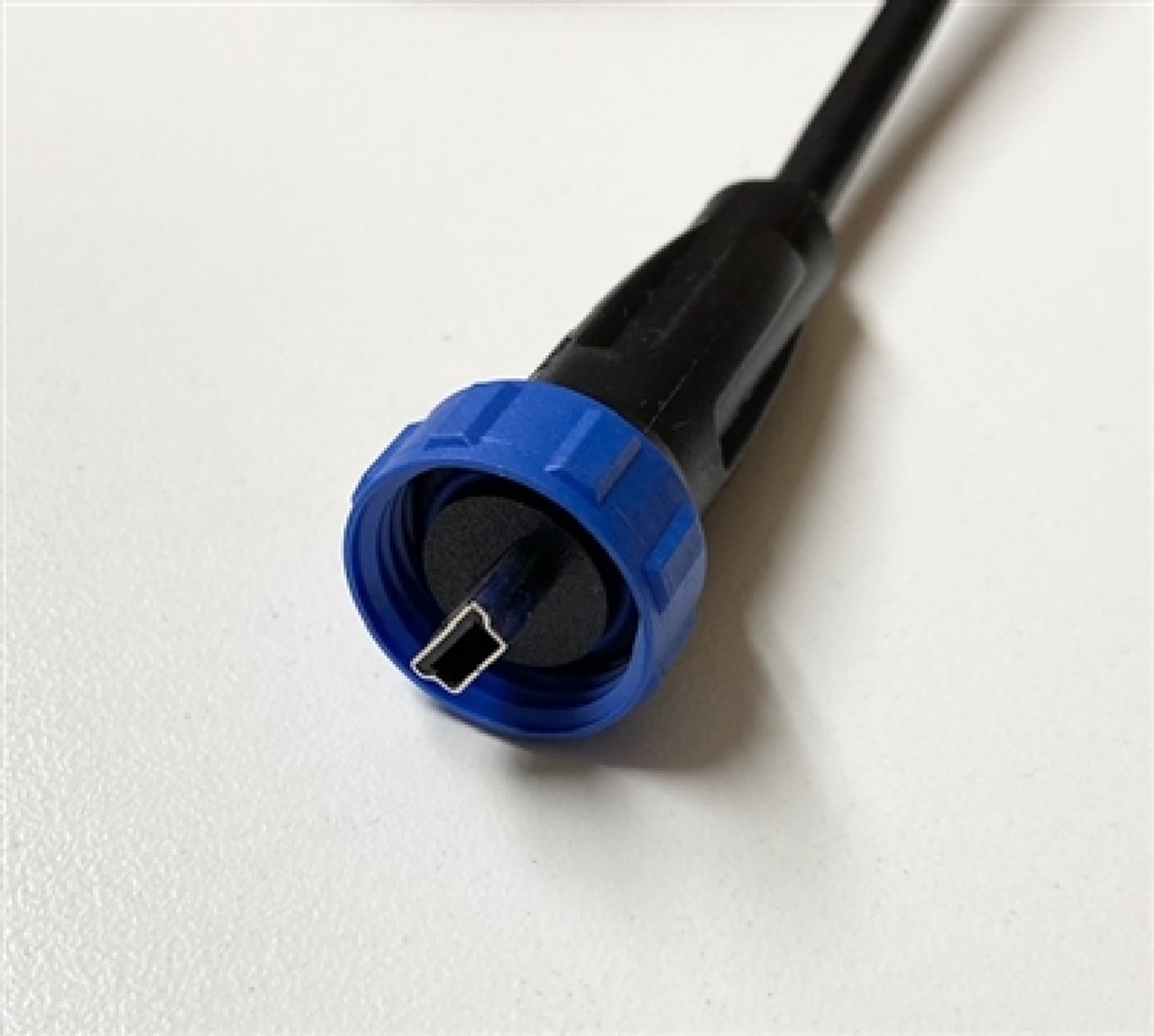 Rywire Water Resistant Threaded Mini USB Comms Cable for PDM12 & PDM30 Units - RY-MORISTECH-COMMS-CABLE