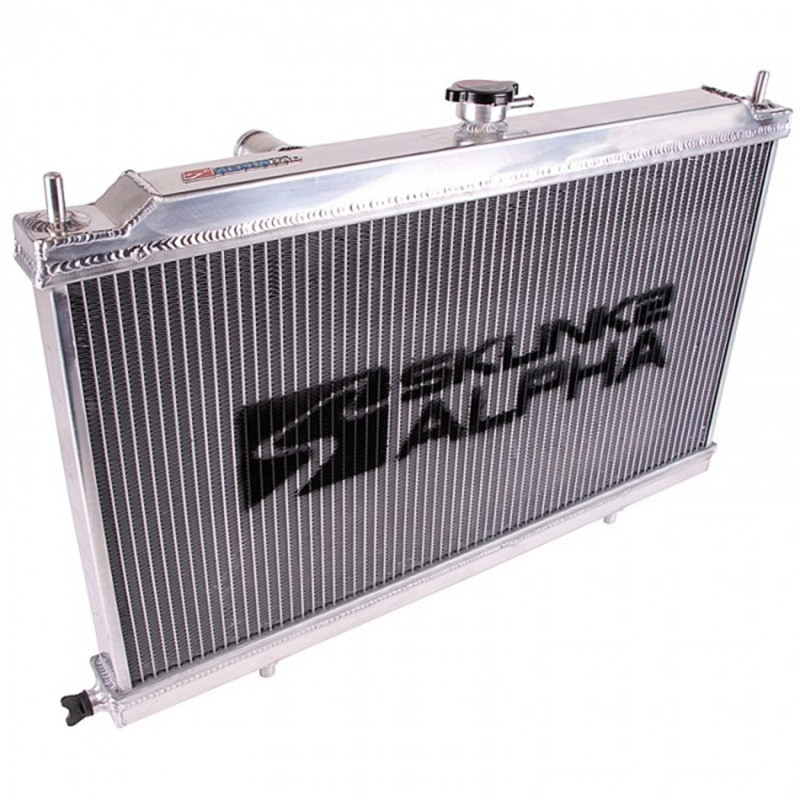 Skunk2 Alpha Series 88-91 Honda CRX/Civic Radiator (Full Size) (Dual Core) (Manual Trans.) - 349-05-1500