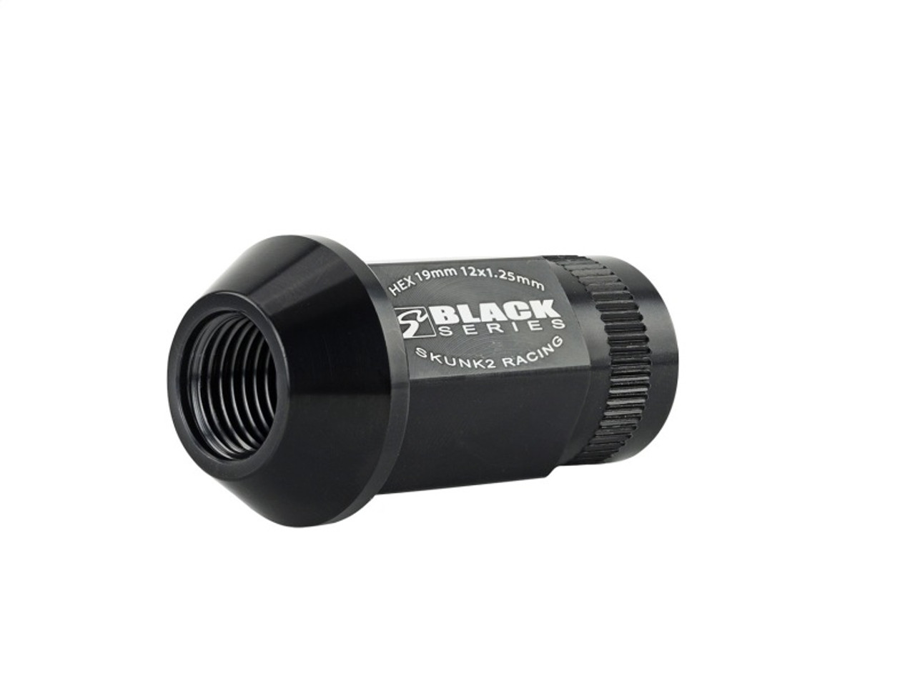Skunk2 12x1.25 Forged Lug Nut - Black (Set of 20) - 520-99-0835