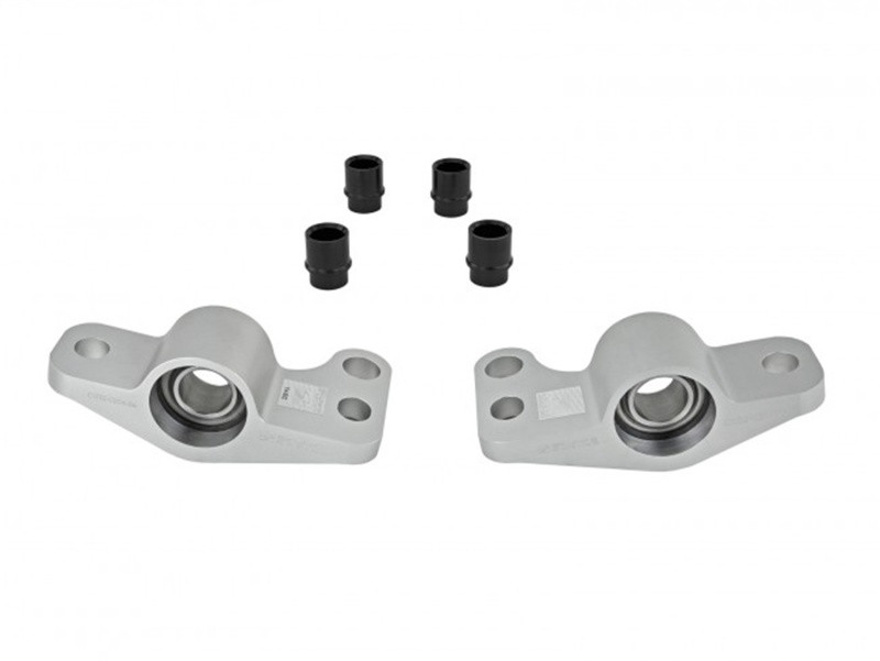 Skunk2 96-00 Honda Civic Front Spherical Bushing Compliance Bracket - Clear - 542-05-M555